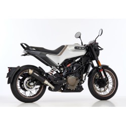 Shark Uitlaat SRC-4 | Zwart | Husqvarna 125/401 Svartpilen & 401 Vitpilen & KTM 125/250/390 Duke & 125/390 RC