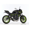 Shark Uitlaatsysteem SCR-4 | Carbon | Kawasaki Ninja 650 & Z650(+RS)