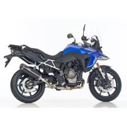Shark Uitlaat DSX-7 | Zwart/Carbon | Suzuki V-Strom 800/DE