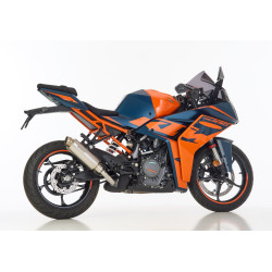 Shark Uitlaat SRC-4 | Zilver | Husqvarna 125/401 Svartpilen & 401 Vitpilen & KTM 125/250/390 Duke & 125/390 RC