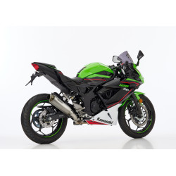Shark Uitlaat SRC-4 | Zilver | Kawasaki Ninja 125 & Z125