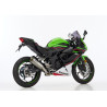 Shark Uitlaat SRC-4 | Zilver | Kawasaki Ninja 125 & Z125