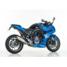 Shark Uitlaatsysteem SCR-4 | Zilver | Suzuki GSX-8R/GSX-8S