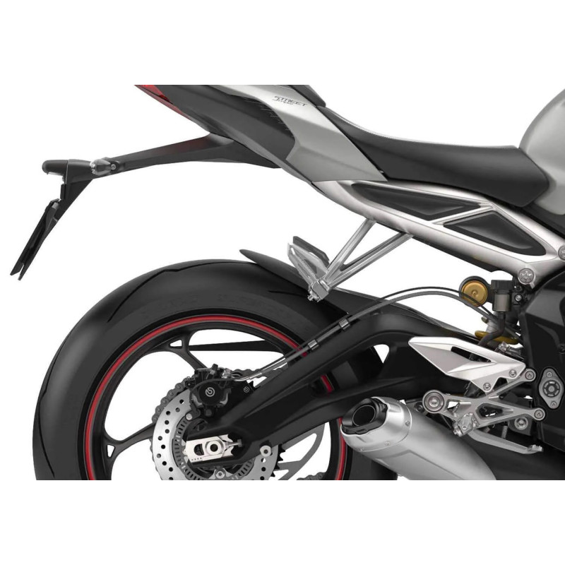 Bodystyle Hugger Achterzijde | Mat zwart | Triumph Street Triple 765 RS & Street Triple R/RS & Street Triple S 660