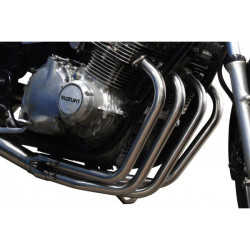 Delkevic Exhaust Headers 4-1 | Stainless Steel | Suzuki GS850