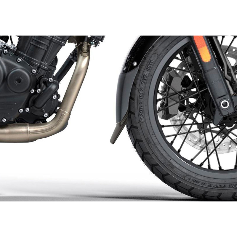 Bodystyle Spatbordverlenger Voorzijde | Mat zwart | Royal Enfield Guerilla 450