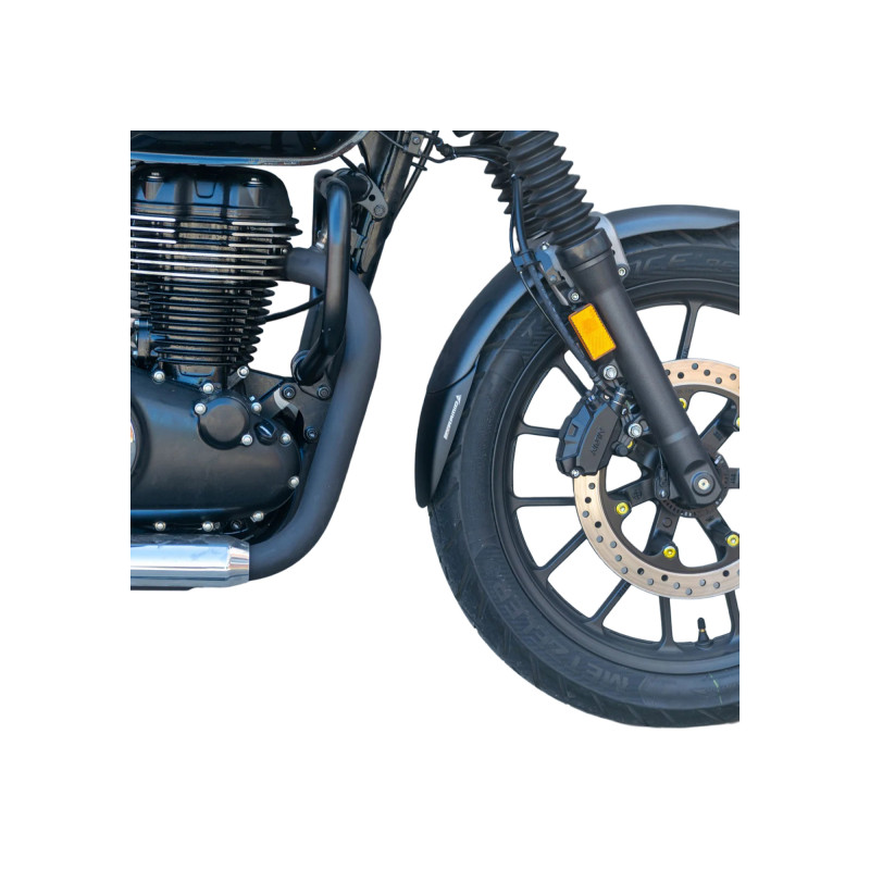 Bodystyle Spatbordverlenger Voorzijde | Mat zwart | Honda GB350S