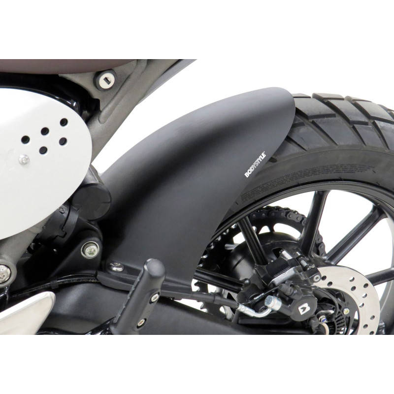 Bodystyle Hugger Achterzijde | Zwart | Triumph Scrambler 400 X & Speed 400
