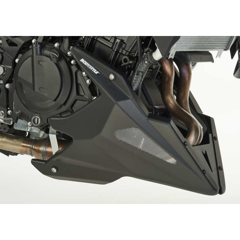 Bodystyle Belly Pan | Mat zwart | Kawasaki Z400 & Z500 SE
