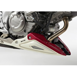 Bodystyle Belly Pan | Wit/Blauw | Suzuki SFV650 Gladius