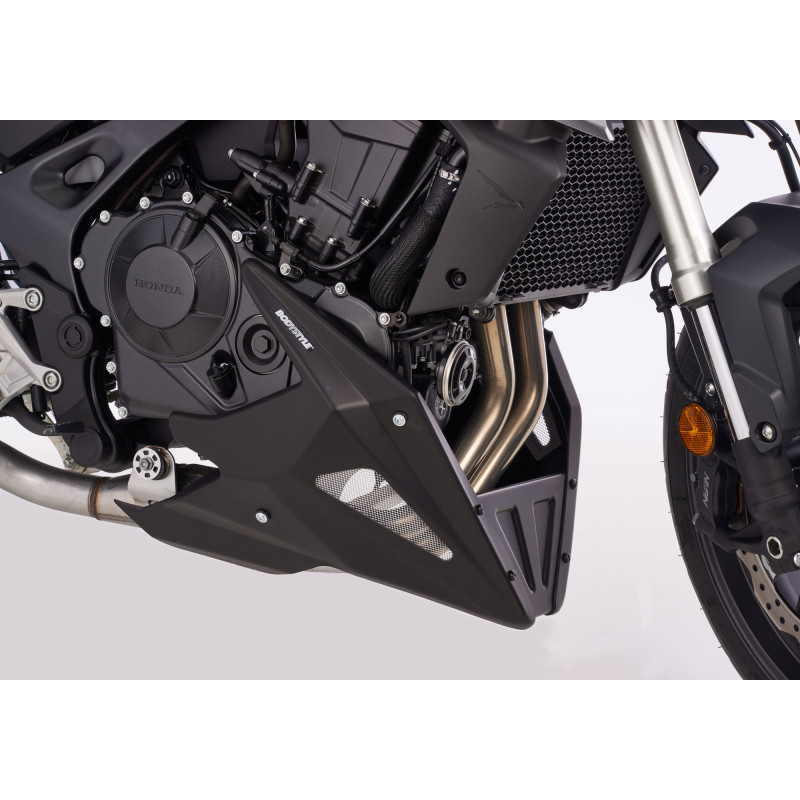 Bodystyle Belly Pan | Mat zwart | Honda CB750 Hornet & XL750 Transalp