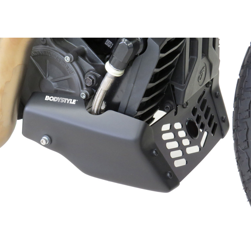 Bodystyle Belly Pan | Mat zwart | Indian 1200 FTR & FTR 1200 S