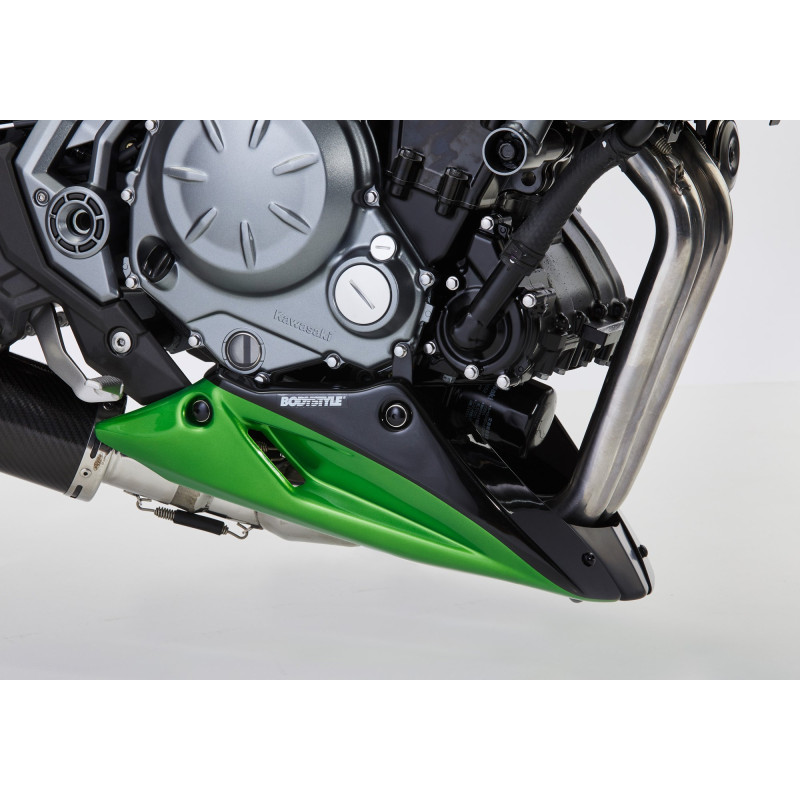 Bodystyle Belly Pan | Groen | Kawasaki Z650