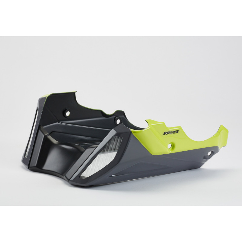 Bodystyle Belly Pan | Grijs/Geel | Yamaha MT-09/SP