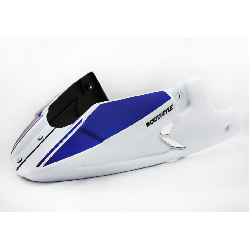 Bodystyle Belly Pan | Wit/Blauw | Suzuki SV 650