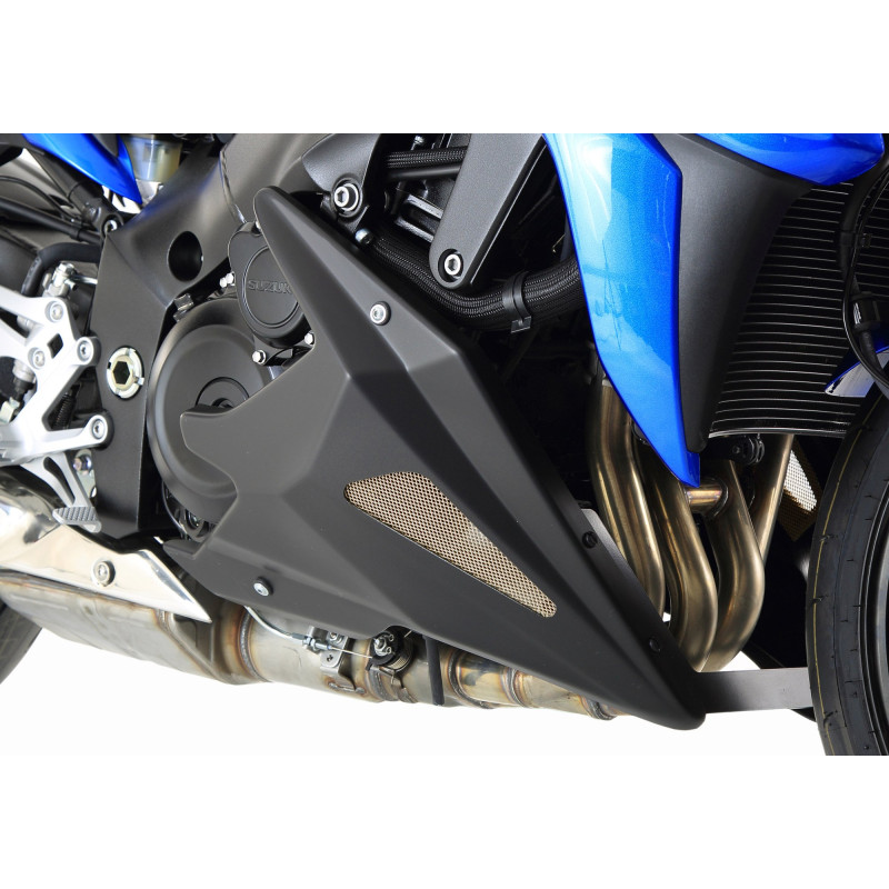Bodystyle Belly Pan | Mat zwart | Suzuki GSX-S 1000GX & GSX-S 1000S Katana & GSX-S1000/GSX-S950