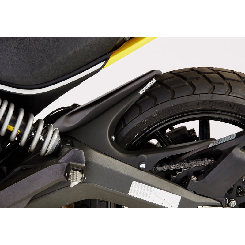 Bodystyle Hugger Achterzijde | Zwart | Ducati Scrambler