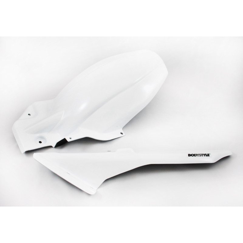 Bodystyle Hugger Achterzijde | Wit | Honda VFR800F & VFR800X Crossrunner
