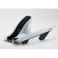 Bodystyle Hugger Achterzijde | Zwart/Wit | Kawasaki Z800(+E)