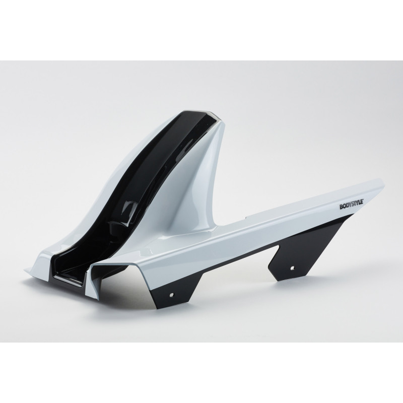 Bodystyle Hugger Achterzijde | Zwart/Wit | Kawasaki Z800(+E)