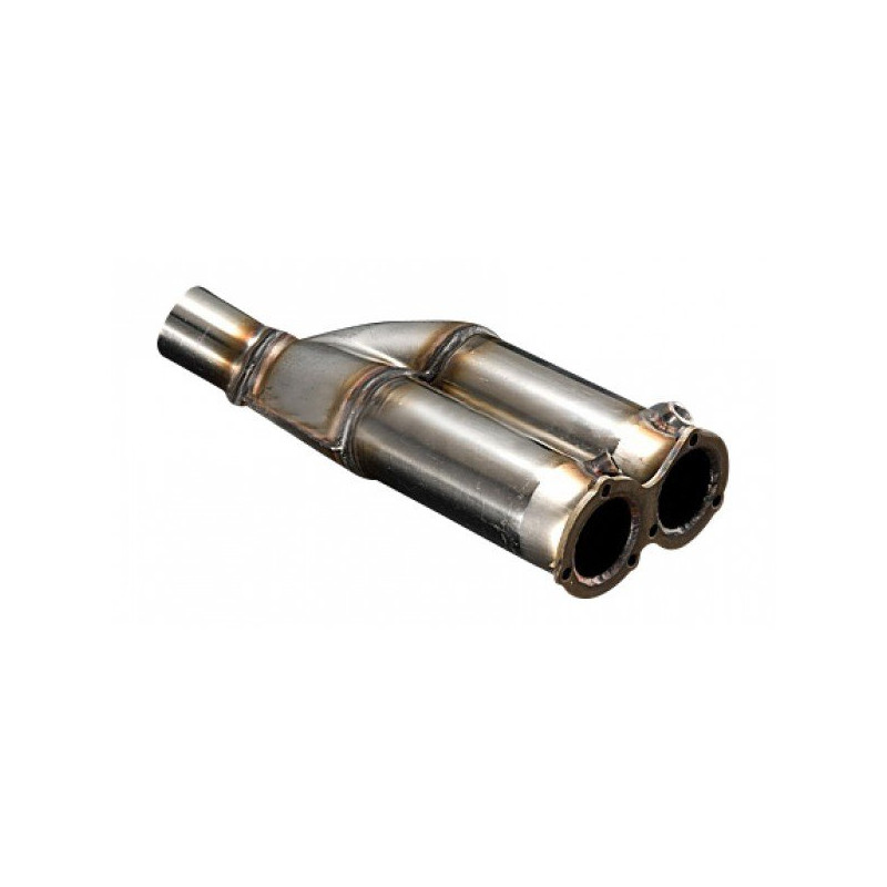 Delkevic De-Cat Link Pipe | Silver | Kawasaki 1000 ZX-10R Ninja