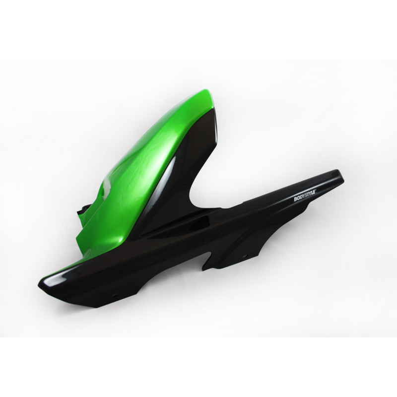 Bodystyle Hugger Achterzijde | Zwart/Groen | Kawasaki Z900 & Z900 (70 kW)