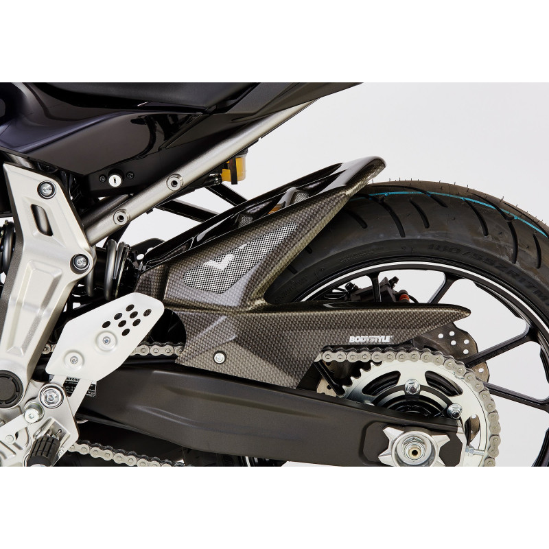 Bodystyle Hugger Achterzijde | Carbon look | Kawasaki Ninja 400 & Ninja 500 SE & Z400 & Z500 SE