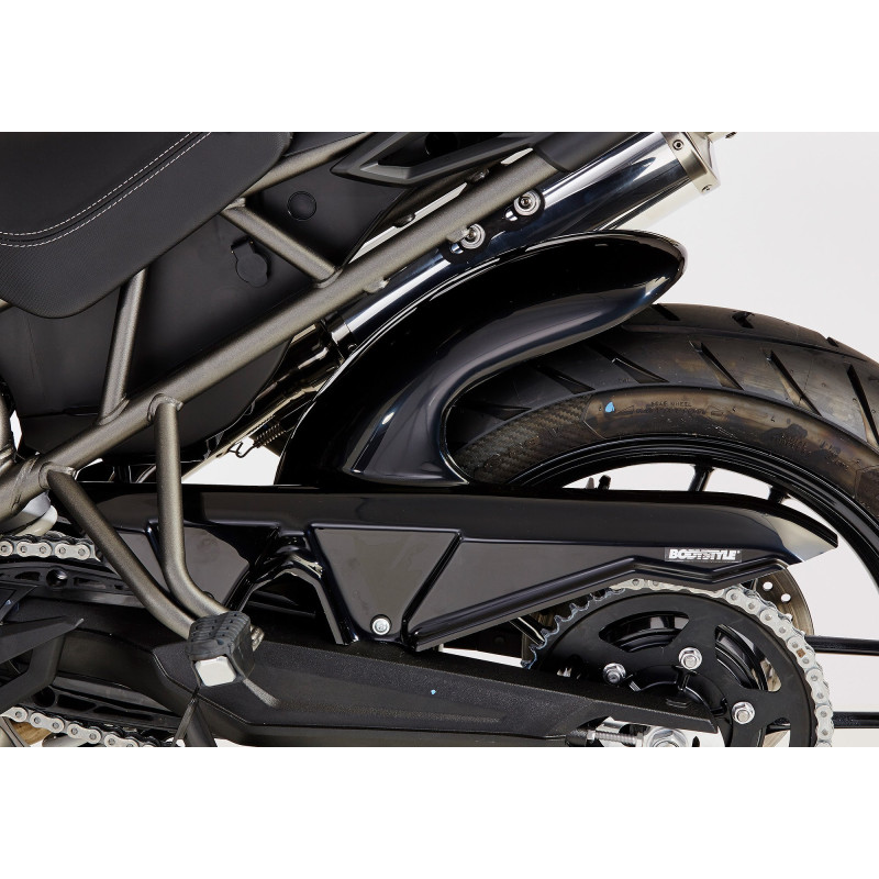 Bodystyle Hugger Achterzijde | Zwart | Triumph Tiger 800/XC/XR