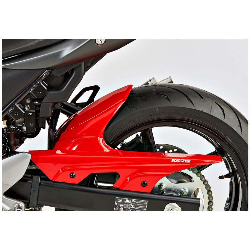 Bodystyle Hugger Achterzijde | Zilver | Suzuki SV 650