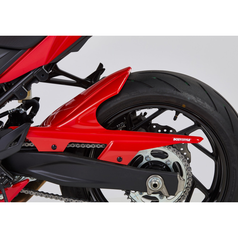 Bodystyle Hugger Achterzijde | Zwart/Wit | Suzuki GSX-S750