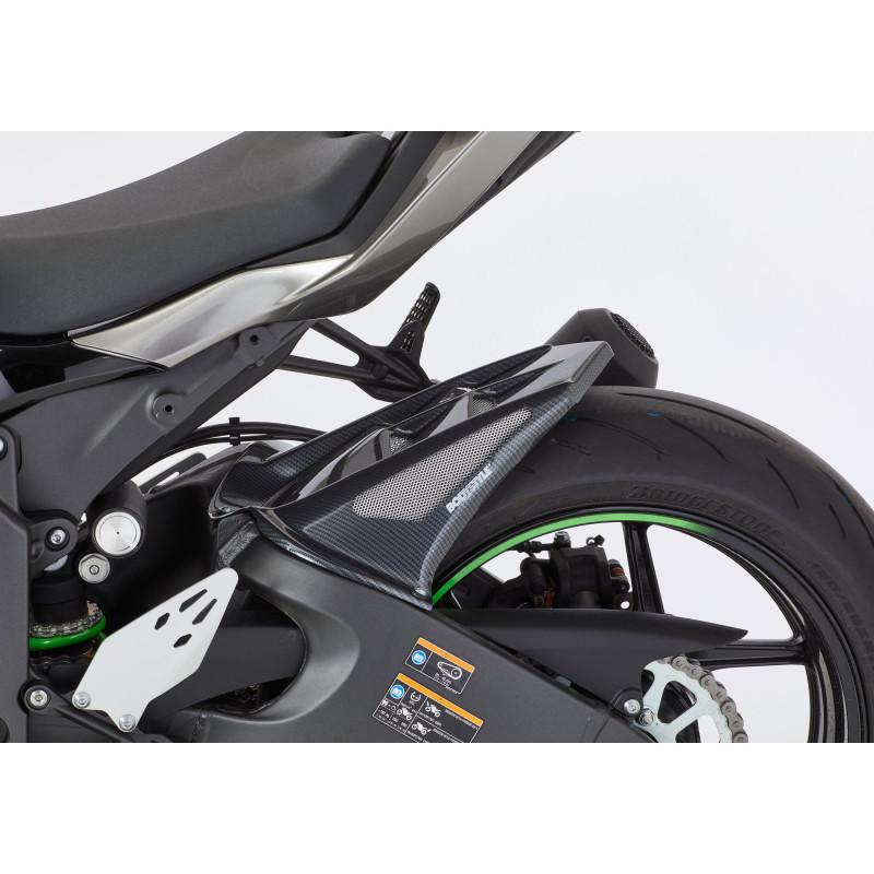 Bodystyle Hugger Achterzijde | Carbon look | Kawasaki ZX-6R