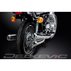 Delkevic Exhaust System | Silver