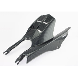 Bodystyle Hugger Achterzijde | Carbon look | Triumph Tiger Sport 660/800