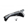 Delkevic De-cat Link Pipe | Silver | Yamaha 1000 YZF R1