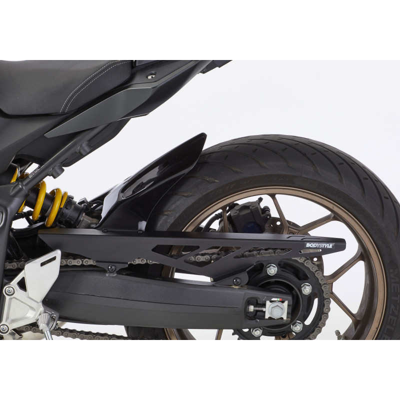 Bodystyle Hugger Achterzijde + Kettingbeschermer (alu) | Zilver | Honda CB650R
