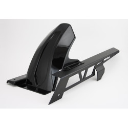 Bodystyle Hugger Achterzijde + Kettingbeschermer (alu) | Zwart | Honda CB750 Hornet