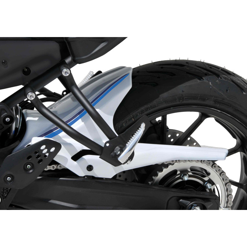 Bodystyle Hugger Achterzijde | Wit/Blauw | Yamaha XSR700/Legacy/XTribute