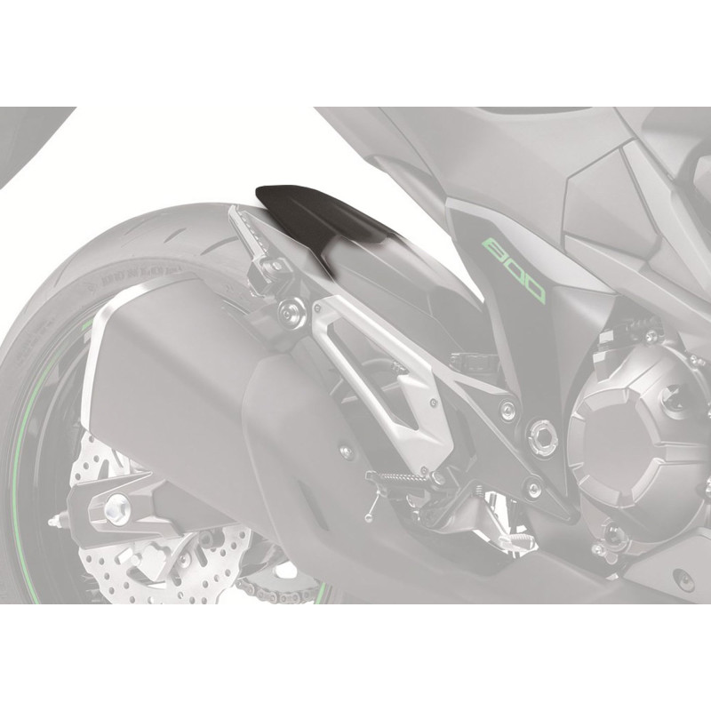 Bodystyle Hugger Achterzijde | Mat zwart | Kawasaki Z800(+E)