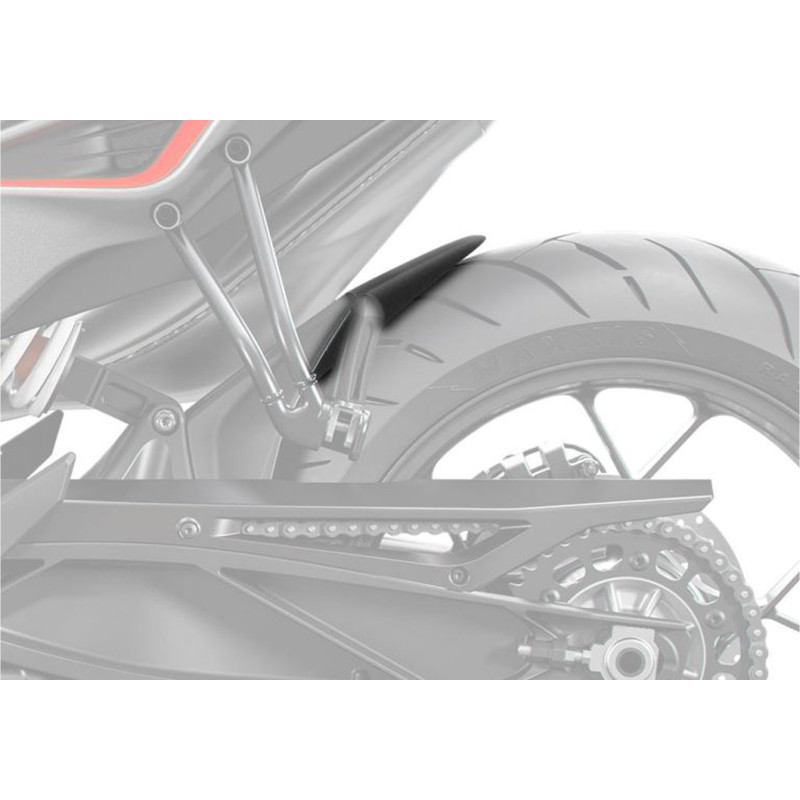 Bodystyle Hugger Achterzijde | Mat zwart | KTM 790/890 Duke & 890 Duke GP/R