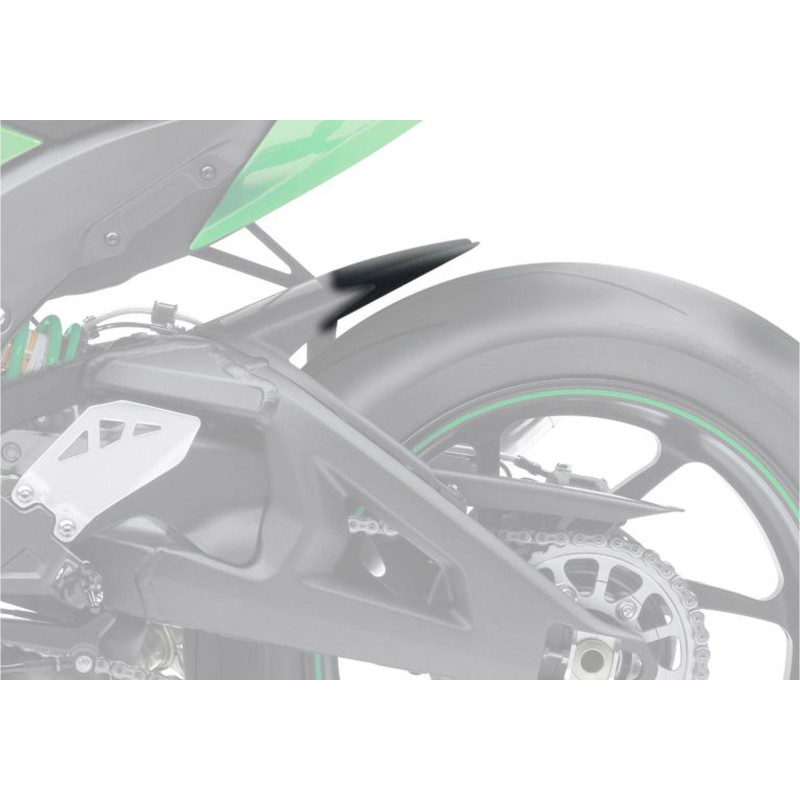 Bodystyle Hugger Achterzijde | Mat zwart | Kawasaki ZX-10(+R) & ZX-10R SE & ZX-10R/ZX-10RR Ninja