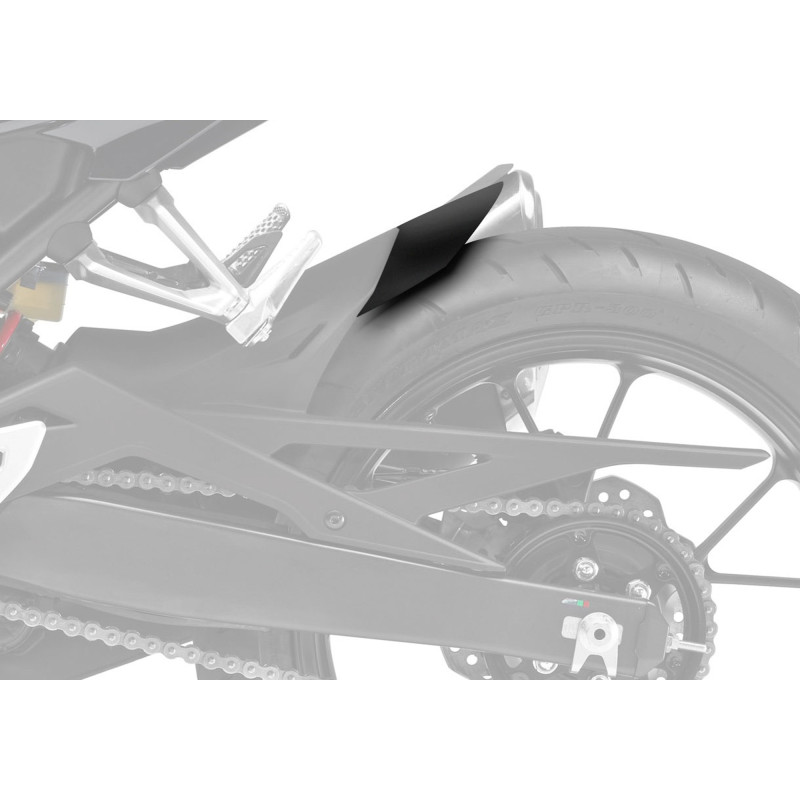 Bodystyle Hugger Achterzijde | Mat zwart | Honda CB125R/CB300R