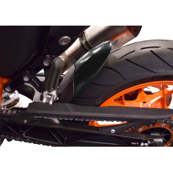 Bodystyle Hugger Achterzijde | Mat zwart | KTM 125/250/390 Duke