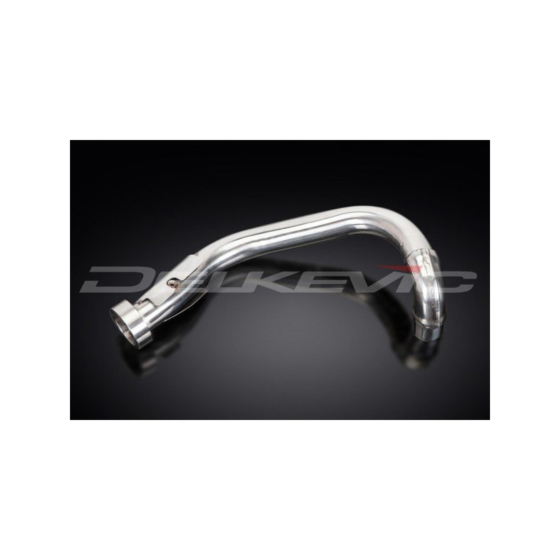 Delkevic Exhaust Pipe Rear | Stainless Steel | Yamaha 1100 XV1100 Virago/XV1000 Virago/XV750 Virago