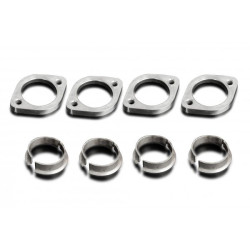 Delkevic Flange Set | Silver | Honda CBR600F
