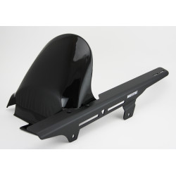 Bodystyle Hugger Achterzijde + Kettingbeschermer (alu) | Zwart | Kawasaki Z900RS