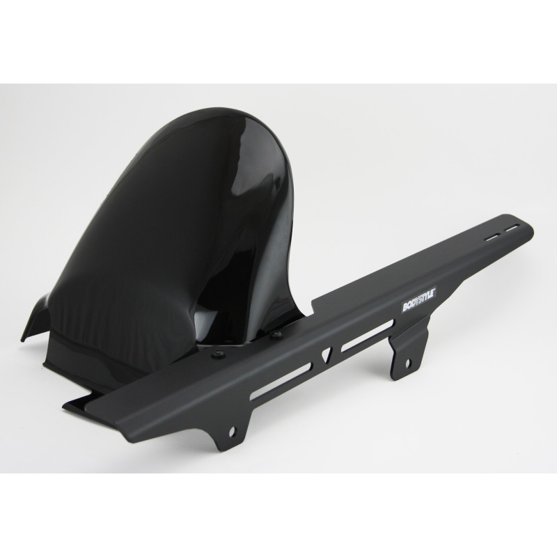 Bodystyle Hugger Achterzijde + Kettingbeschermer (alu) | Zwart | Kawasaki Z900RS
