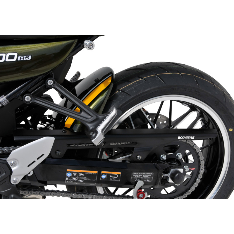 Bodystyle Hugger Achterzijde + Kettingbeschermer (alu) | Groen | Kawasaki Z900RS