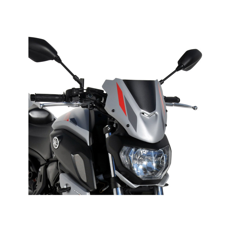 Bodystyle Koplamp Cover | Grijs/Rood/Antraciet | Yamaha MT-07
