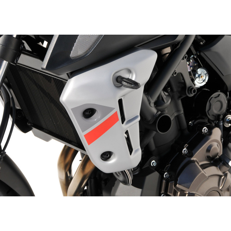 Bodystyle Radiator Zij Cover | Wit | Yamaha MT-07