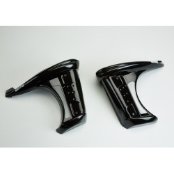 Bodystyle Radiator Zij Cover | Zwart | Kawasaki Z750